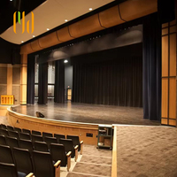 Versátil Blackout ignífugo estilo moderno cortina telones de fondo para puesta en escena-portátil fácil de instalar para eventos de estudios fotográficos