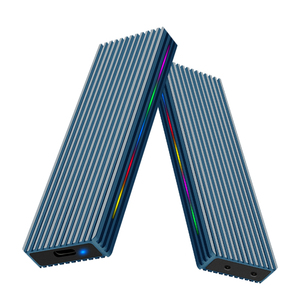 Nhôm M2 NGFF 2260 <span class=keywords><strong>SSD</strong></span> trường hợp giao thức kép M2 NVME/SATA <span class=keywords><strong>SSD</strong></span> trường hợp <span class=keywords><strong>SSD</strong></span> bao vây trường hợp - Product Image 3