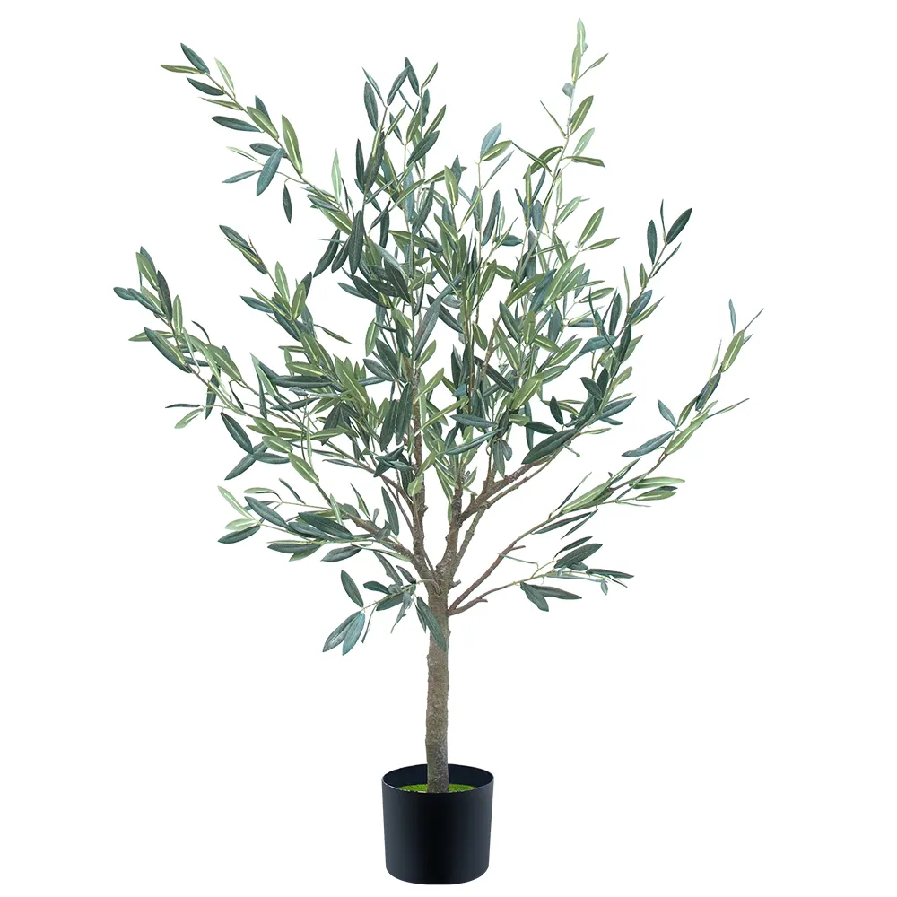 Casa nordica soggiorno ulivo albero pianta artificiale 4FT olio d'oliva ornamenti casa soggiorno decorazione bonsai