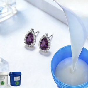 Silicone facile à utiliser à rapport de mélange 1:1 pour bijoutiers artisans - Dégazage sous vide simple, idéal pour les petits studios - Product Image 1