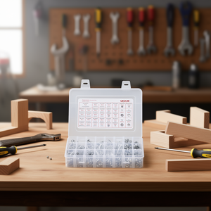 Kit d'assortiment de boulons de meubles en acier inoxydable impérial 1110 pièces assorties pour l'utilisation de meubles - Product Image 2