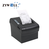 Impresora Térmica ZYWELL ZY803 con USB y Ethernet, Impresora de Recibos Térmica de 80 mm para Pequeñas Empresas