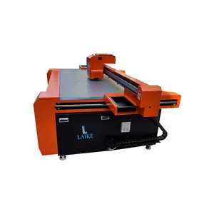 เครื่องพิมพ์แบบแบนสำหรับเตียงแบน3D UV 2513 Epson เครื่องพิมพ์แบบแท่นอเนกประสงค์พร้อมหมึกสำหรับบอร์ด PVC