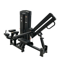 Machine de musculation professionnelle à double action pour extensions et flexions des jambes, équipement d'entraînement du bas du corps pour centre de fitness commercial