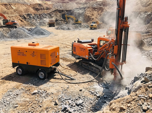 Compresseur d'<span class=keywords><strong>air</strong></span> diesel haute pression Kaishan KSCY-24/23, 23 bars, 24 m³/min, pour forage DTH et puits d'eau - Product Image 5