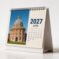 Calendrier de bureau 2027, calendrier de table personnalisé promotionnel, citations inspirantes quotidiennes, calendriers de table, calendrier perpétuel