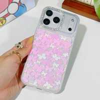 Coque de téléphone CasePeak en TPU PC à paillettes liquides et sable mouvant, brillante et tendance pour femmes, compatible avec iPhone 17 16 15 14 Plus 13 12 11 Pro Max