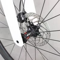 Vélo complet, frein à disque, cadre en carbone, cadre de vélo, pièces de vélo de route, roues en carbone WheelTop EDS-2*12S DT240, TT-X71