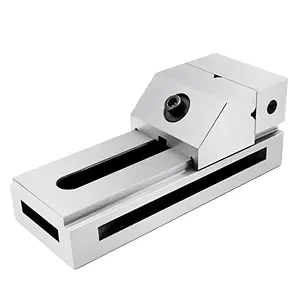 CNC Machine Tool Vise QKG200 Precision Milling Machine Vise Workholding Collet Clamping Bench Press Vise