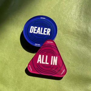 Botones de distribuidor de póker personalizados, botón de placa todo en acrílico, botones de distribuidor todo en póker para casino - Product Image 6