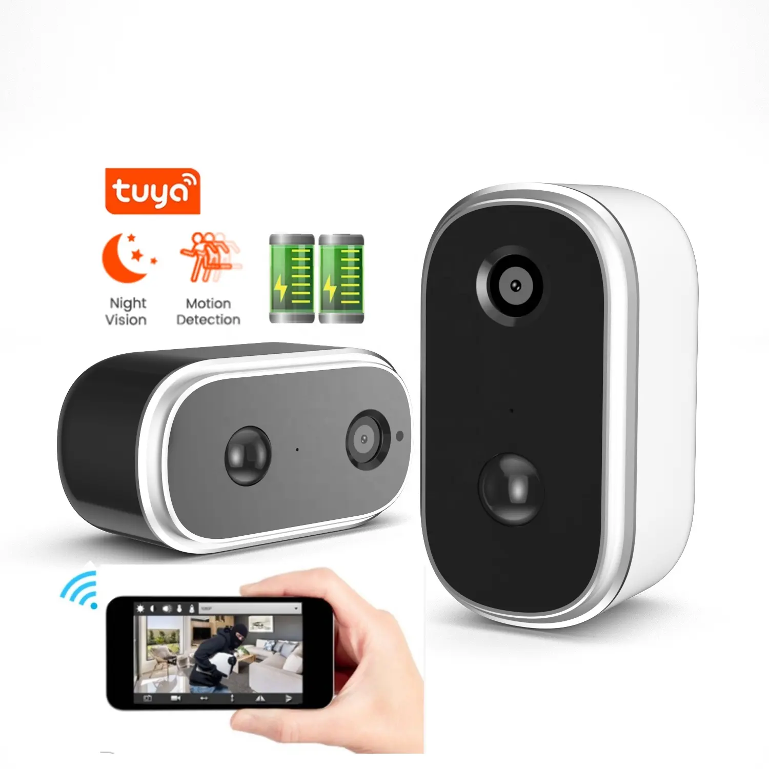Tuya 1080P Network Camera Surveillance IP Cameras Home Security Motion Detection Waterproof Wireless Camera