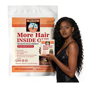 C82 Thé Botanique pour la Croissance Capillaire, 30 Sachets, Marque Privée, Soutien Naturel pour la Nutrition des Follicules, Thé pour des Cheveux Plus Abondants de l'Intérieur Vers l'Extérieur - Product Image 1