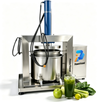 Powerfriend Automatische Hydraulische Persmachine voor Koude Extractie Commercieel Industrieel Gebruik - Fruit & Groente Pers