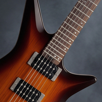 Custom Headless Electric Guitar with Mahogany Body Maple Neck Rosewood Fingerboard 6 Strings-High Quality Solid Wood