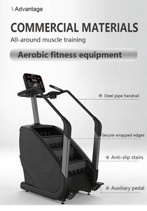Stepper Professionale per <span class=keywords><strong>Palestra</strong></span> - Macchina per Salire le Scale Resistente per Allenamento Cardio in <span class=keywords><strong>Palestra</strong></span> e a Casa - Product Image 5