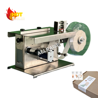Machine d'étiquetage d'angle en L pour boîtes, adhésive, pour cartons rectangulaires à angle droit de 90 degrés, machine de scellage d'angle plat