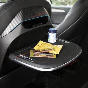 Für Model 3 und Model Y: Klappbarer Rücksitztisch mit Verstecktem Design und Kabelloser Ladestation - Product Image 2
