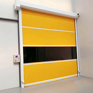 Tự Động Pvc Nhựa Tốc Độ Cao Rolling Shutter Cửa Cho Kho Với Clear View - Product Image 5