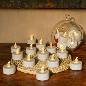Velas LED Oshine sin Humo, sin Llama, Ideales para Centros de Mesa, Reuniones Familiares - Product Image 3