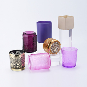 Pots cosmétiques à face droite <span class=keywords><strong>4</strong></span> oz 8oz Bougie ronde à paroi épaisse faisant du beurre corporel Pots en verre ambré - Product Image 4