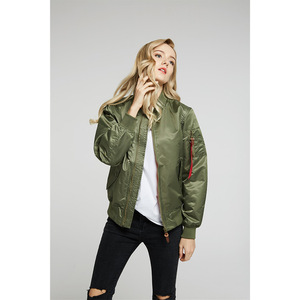 Wholesale Custom logo 2023 New 9 Colors Dancing Nylon Windbreaker Work Wear <strong>Jacket</strong> <strong>pink</strong> Bomber <strong>Jacket</strong> <strong>for</strong> <strong>Womens</strong> - Product Image 3