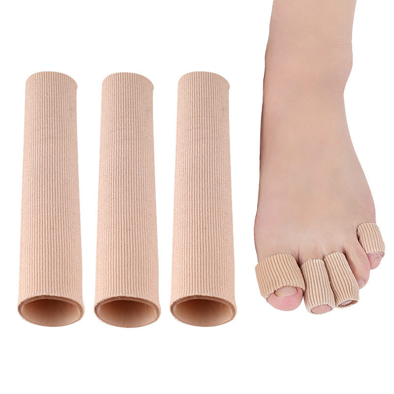 Cross-Border Silicone Fiber Gel Toe Cover High-Heeled Shoes Foot Squeeze Protector Anti-Abrasion Corns Cover Finger Protection