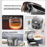 Cuisinière à riz électrique multifonction intelligente Vanward 5L pour la maison, chauffage par châssis, 800W, cuve intérieure antiadhésive à double revêtement