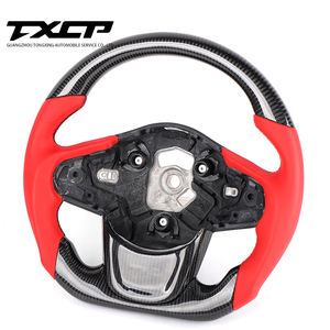 Volant LED en fibre de carbone Alcantara personnalisé pour Toyota 29 <span class=keywords><strong>DB</strong></span> A90 GR Supra 2019 - Product Image 2