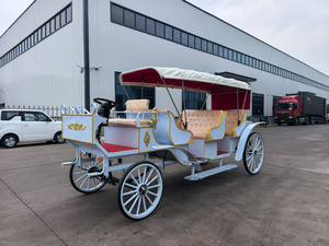 Charrette à chevaux électrique, calèche royale tirée par des chevaux, transport spécial, chariot <span class=keywords><strong>de</strong></span> <span class=keywords><strong>mariage</strong></span>, calèche à chevaux pour <span class=keywords><strong>location</strong></span> - Product Image 6