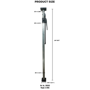 Barra de Carga de Acero de Alta Resistencia, Barra de Sujeción de Carga, Barra Retráctil de 3 Posiciones - Product Image 2
