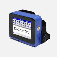 Yaomatec NS1760 12.7MM Heure Date Code À Barres Numéro Poignée Amovible Mini Imprimante Portable pour Métal