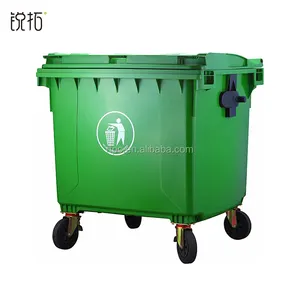 1100 литровый мусорный бак для защиты окружающей среды