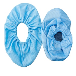 High Quality ESD Washable Fabric <strong>Shoe</strong> <strong>Cover</strong> for Cleanroom - Product Image 1