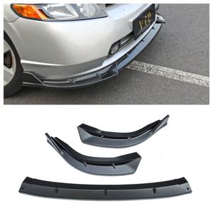Welta Hot Selling ABS+PP Front Lip Car Anticollision Accessories Bodykit 3 PCS Front Bumper for Honda Civic 8th 2006-2011 - Product Image 1