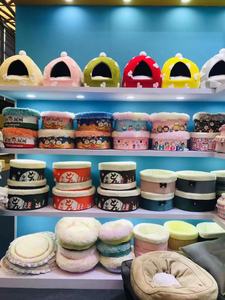 Venta al por mayor en forma de cono gato cueva casa mascota nido plegable gato casa invierno cálido dormir cama Chihuahua perro cueva casa Cama - Product Image 6