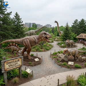 Projet clé en main de dinosaures animatroniques : Conception et planification de parcs à thème professionnels avec Triceratops, et installation mondiale - Product Image 3