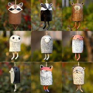 Nueva Campana de Viento Colgante de Resina para Decoración Transfronteriza, Hermosa Campana de Viento de Animales para Jardín Campestre, Colgante Decorativo, Artesanía de Resina - Product Image 1