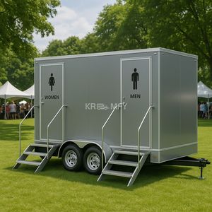 Toilettes transportables 2025, salle de bain de luxe, portable et salle de douche, salle de bain extérieure - Product Image 4