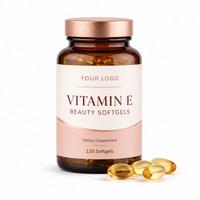 Gélules de vitamine E pour la santé quotidienne, gélules avec des nutriments antioxydants naturels, gélules de bien-être de qualité supérieure