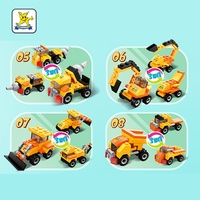 Jouet de construction éducatif en plastique ABS STARMERRY, très populaire, pour enfants, blocs de construction mixtes, deux transformations