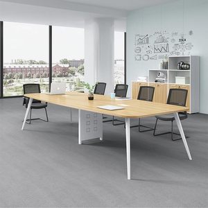<span class=keywords><strong>BERSON</strong></span>-muebles de hierro fundido, marco de escritorio de oficina, patas de mesa de reuniones, mesa de conferencia - Product Image 6