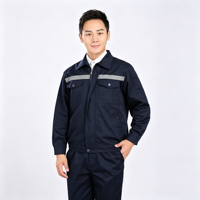 Ensemble de vêtements de travail de sécurité haute visibilité en polyamide respirant réfléchissant avec logo personnalisé, pour les travaux industriels, la construction, les mines