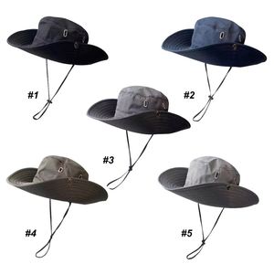 Outdoor Adjustable Fisherman <b>for</b> <b>Men</b> Quick Drying Polyester <b>Men's</b> Cowboy <b>Hat</b> Waterproof Custom <b>Bucket</b> <b>Hats</b> With - Product Image 2
