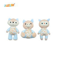 Jouet pour chien en peluche doux et grinçant Famipet, nouveau design animaux colorés thème printemps, personnalisable en gros