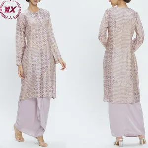 Toptan Vietnam Baju kumuslim Melayu Modern fotoğraf müslüman elbise müslüman bayanlar için yeni moda 2023