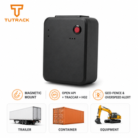 Traceur GPS magnétique sans fil H02 avec base magnétique intégrée, API ouverte, géolocalisation, alerte de survitesse pour remorques, conteneurs et équipements