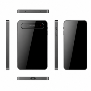 Grabadora de Voz con IA, 820mAh, 50H, 3 Micrófonos, Conducción Ósea, BT5.3, WiFi, Traducción por IA, 128G TF, Fábrica OEM - Product Image 3