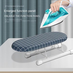 Planche <span class=keywords><strong>à</strong></span> <span class=keywords><strong>repasser</strong></span> portable multifonctionnelle sur pied avec support en tube de fer, <span class=keywords><strong>facile</strong></span> <span class=keywords><strong>à</strong></span> <span class=keywords><strong>ranger</strong></span> et <span class=keywords><strong>à</strong></span> transporter, en plastique pour vêtements - Product Image 1
