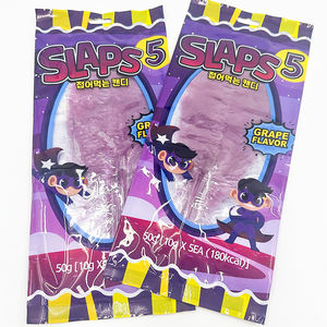 Gelée de confection OEM bonbons gommeux <span class=keywords><strong>bonbon</strong></span> peut jouer et manger des bonbons au malt saveur de fruit stickjaw bonbons à dents collantes sucette douce - Product Image 6