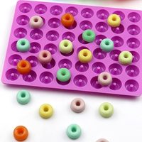 Silicone vormpjes BPA-vrij, milieuvriendelijk, voor snoep, gummy, taartdecoratie, fondant, chocolade, mini donuts, fruitloop, ontbijtgranen